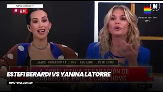 Yanina Latorre y Estefi Berardi, enfrentadas otra vez - Minuto Argentina