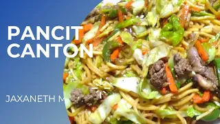 How to cook PANCIT CANTON  |  SIMPLE RECIPE AND EASY COOKING OF PANCIT CANTON