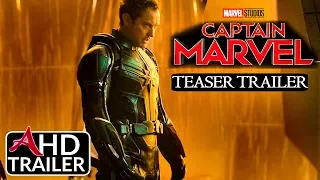 Captain Marvel -TEASER TRAILER - Brie Larson, Gemma Chan Film (CONCEPT)