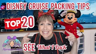 Disney Cruise Line Tips - TOP 20 Packing List