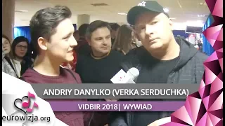 Andriey Danylko (Verka Serduchka): co myśli o Melovinie? | Eurowizja 2018 (napisy)