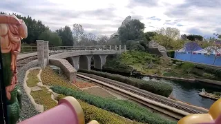 2022 Anaheim Disneyland Casey Jr. Circus Train POV Full Ride (Free to Use Footage)