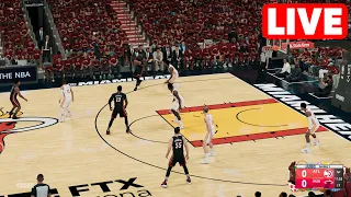 NBA LIVE TODAY🔴 Atlanta Hawks vs Miami Heat - 17th April 2022 | NBA Full Game - Game 1 NBA 2K22