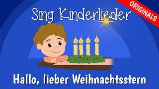 Hallo, lieber Weihnachtsstern! - Weihnachtslieder zum Mitsingen | Sing Kinderlieder