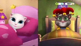 Talking Tom and Angela - The cat Angela and the cat Tom Grow Together from the Beginning.