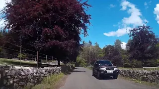 Spring Road Trip Drive To Strathtay Highland Perthshire Scotland