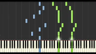 Yann Tiersen - Slippery Stones (Synthesia Tutorial)