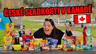 KANAĎANKA OCHUTNÁVÁ ČESKÉ SLADKOSTI - 1. ČÁST