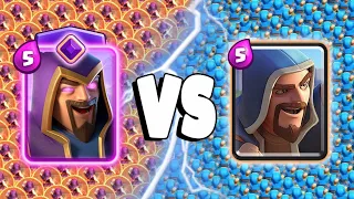 EVOLVED WIZARD Vs WIZARD - Clash Royale Challenge