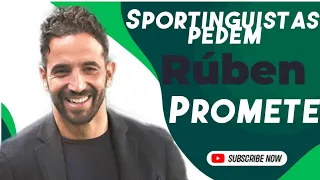 Mais jogos a tarde. Rúben Amorim promete a pedido dos sportinguistas #sportingcp #sportingsempre