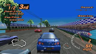 Gran Turismo 2 (PSX) - Enhanced Graphics in 4K (+Widescreen) - Gameplay