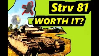 ▶️ War Thunder Strv 81 premium tank . Guide ,Review and tricks [Arcade gameplay]