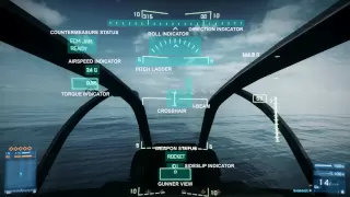 BF3 - Attack Helicopter Tutorial #1: HUD & Movement Explained