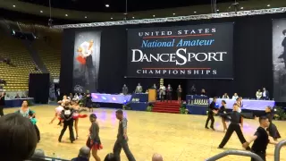 BYU Nationals Dancesport 2015 Semi cha Cha - Peter and Janine