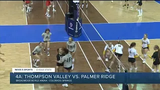 4A Volleyball: Palmer Ridge vs. Thompson Valley