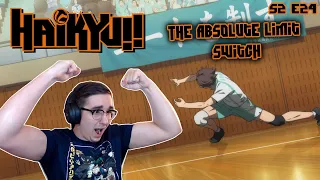 EMOTIONAL OVERLOAD!! | Haikyuu!! S2 E24 "The Absolute Limit Switch" Reaction & Review!!