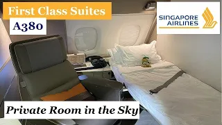 Singapore Airlines First Class Suites A380 2023 - World's Best - Hong Kong to Singapore SQ893 #043