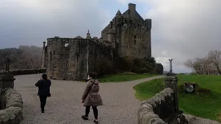 Eilean Donan Castle  Dornie by Kyle of Lochalsh Scotland Nov 2021