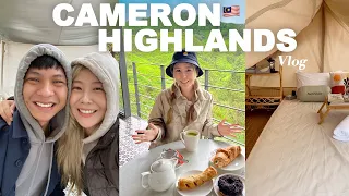 Korean girl tries camping for the first time in Malaysia 🍖😋
