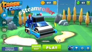 New Fuse Car- STEAMROLLER | Crash of cars Gameplay #7