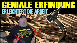 Kostenloses Holz | mühelos Nägel entfernen |Wood for free| Air Locker AP 700 [TEST]