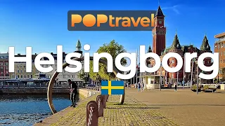 Walk in HELSINGBORG, Sweden 🇸🇪 - 4K 60fps (UHD)