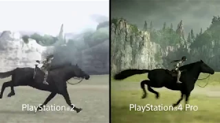 Shadow of the Colossus - PSX 2017: Trailer Comparativo | PS4