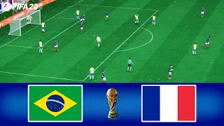 FIFA 23 | BRAZIL vs FRANCE - FIFA WORLD CUP FINAL - FULL MATCH | GAMEPLAY PC