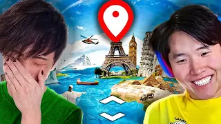 he trapped me in his crazy GeoGuessr mode