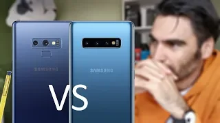 Samsung Galaxy S10 Plus vs Galaxy Note 9 | review comparativa en español