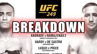 UFC 249 BREAKDOWN (Most Explosive Card this Year)