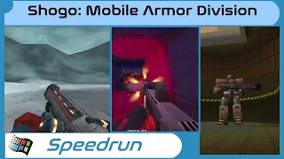 Shogo: Mobile Armor Division "Any%" in 48m 28s | Speedrun - New PB [PC]