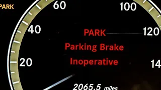 How To Troubleshoot Mercedes Benz Park Parking Brake Inoperative with YOUCANIC Scanner