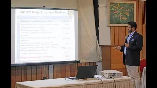 Fijian Attorney-General presents the 2019 - 2020 Budget Consultation at De Vos on the Park, Suva