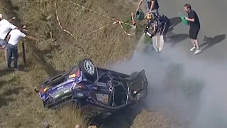 2022 Ypres Rally: Breen SS10 Crash