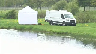 Body pulled from retention pond at Elver Park, death investigation underway