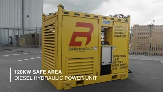 Brimmond: 120kW Safe Area Diesel Hydraulic Power Unit