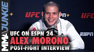 Alex Morono: Donald Cerrone shouldn't retire after loss | UFC on ESPN 24 interview