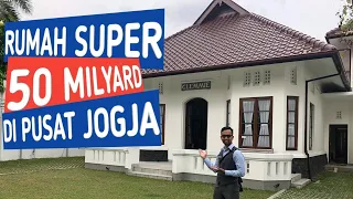 Istimewa Dijual Rumah Elite Bergaya Kolonial Belanda di Pusat Kota dekat Tugu Kotabaru  Jogjakarta