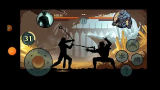 Просто играю в легендарную игру Shadow fight 2