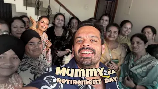 My Mom's Retirement Day | Kanpur Vlog