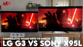 Comparativa LG OLED G3 vs Sony X95L: ponemos a prueba las OLED Meta contra los MiniLED