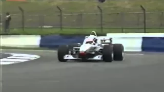 Murray Walker, Martin Brundle Double-Seater Mclaren at Silverstone (1998)