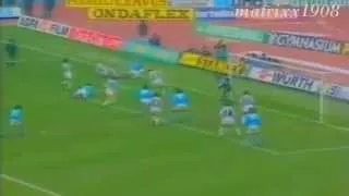 Serie A 1991-1992, day 24 Juventus - Napoli 3-1 (2 R.Baggio, Marocchi, Padovano)