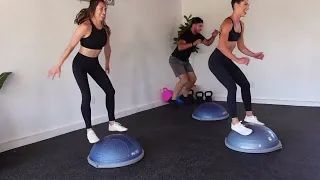 25-Minute HIIT Cardio Workout for Beginners with Music |  BOSU® HIIT