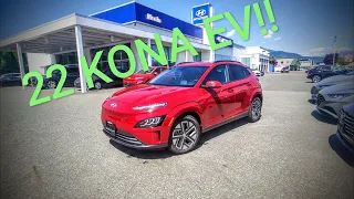 2022 Kona EV Electric Ultimate! Full Feature Review!