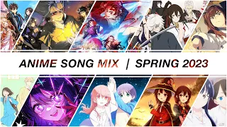 Anime Song Mix 2023 Spring [TOP 10 Anime OP+ED] 4K