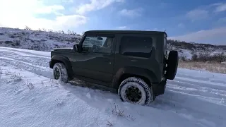 Suzuki Jimny. Катаемся зимой по Саратовской области.