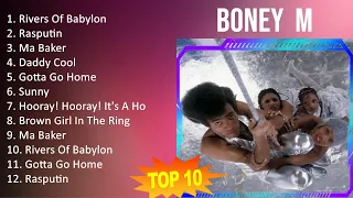 Boney  M 2023 - 10 Maiores Sucessos - Rivers Of Babylon, Rasputin, Ma Baker, Daddy Cool