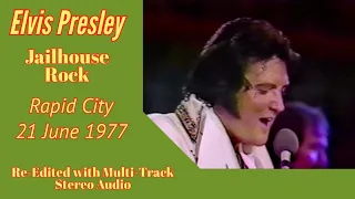 Elvis Presley - Jailhouse Rock - Rapid City, 21 June 1977 - Re-edited with RCA/Sony audio